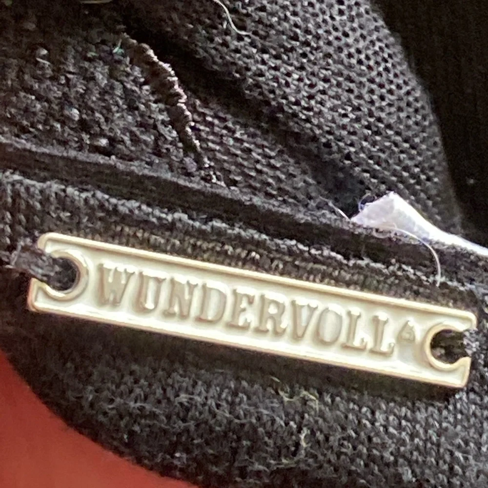 WUNDERVOLL SONIC TEDDY silk jersey black bodysuit M luxury underwear - Picture 2 of 8